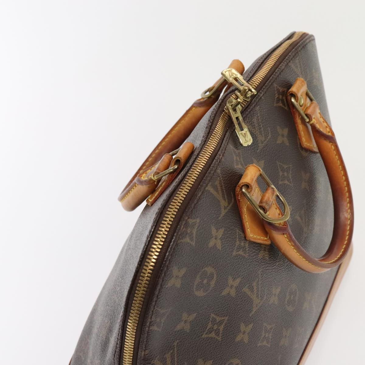 LOUIS VUITTON Monogram Alma Hand Bag M51130 LV Auth 93951