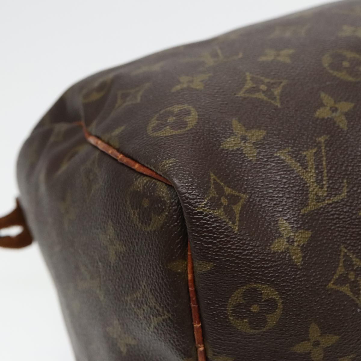 LOUIS VUITTON Monogram Speedy 35 Hand Bag M41524 LV Auth 93969