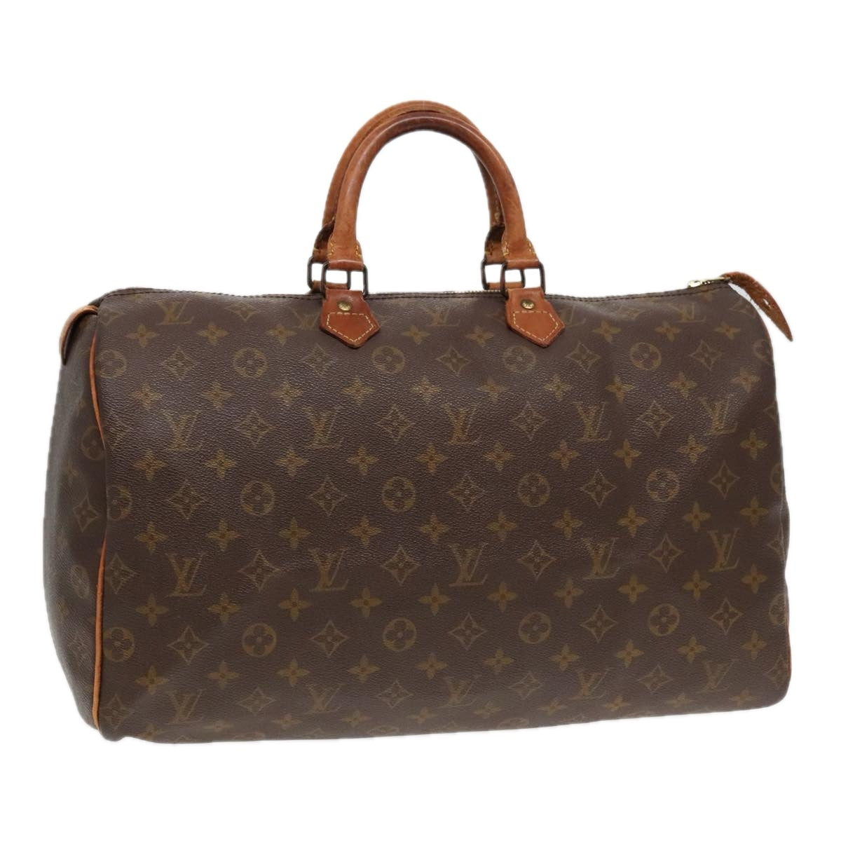 LOUIS VUITTON Monogram Speedy 40 Hand Bag M41522 LV Auth 93970