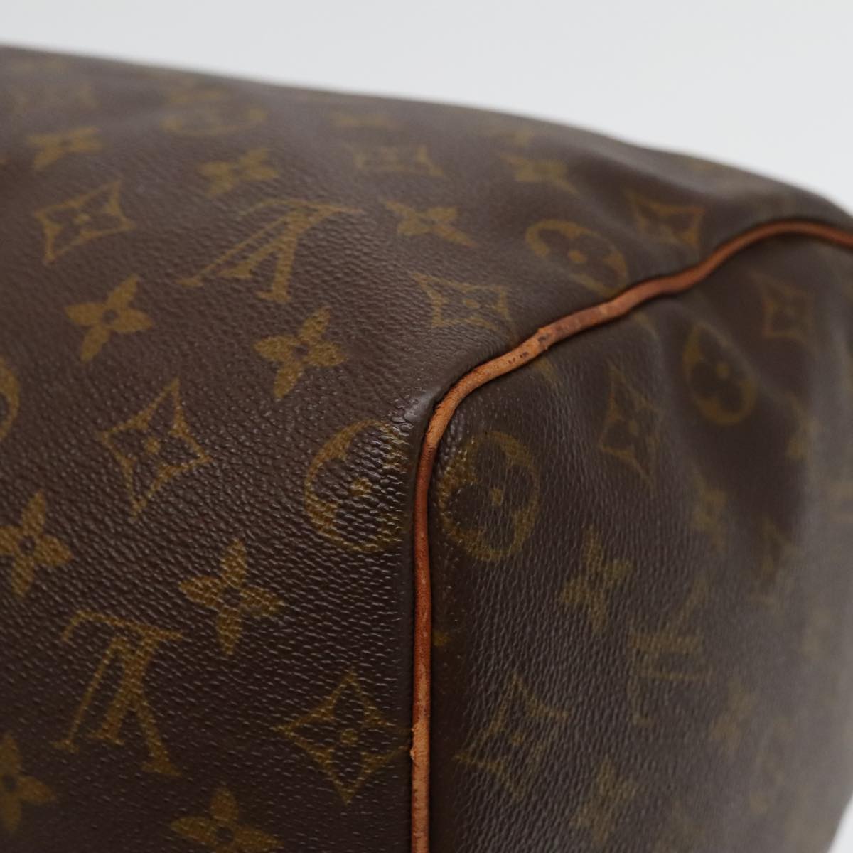 LOUIS VUITTON Monogram Speedy 40 Hand Bag M41522 LV Auth 93970