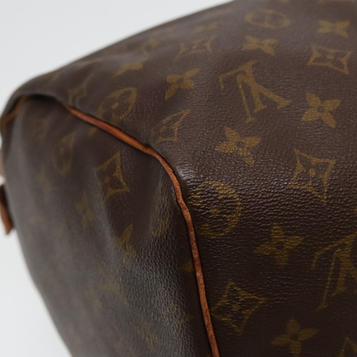 LOUIS VUITTON Monogram Speedy 40 Hand Bag M41522 LV Auth 93970