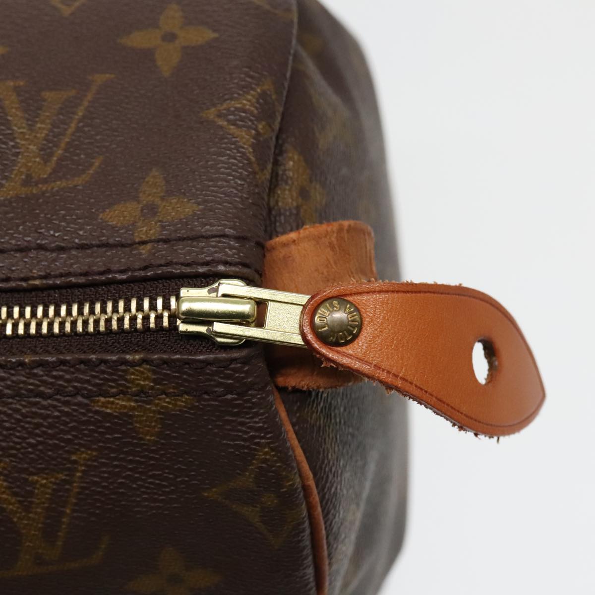 LOUIS VUITTON Monogram Speedy 40 Hand Bag M41522 LV Auth 93970