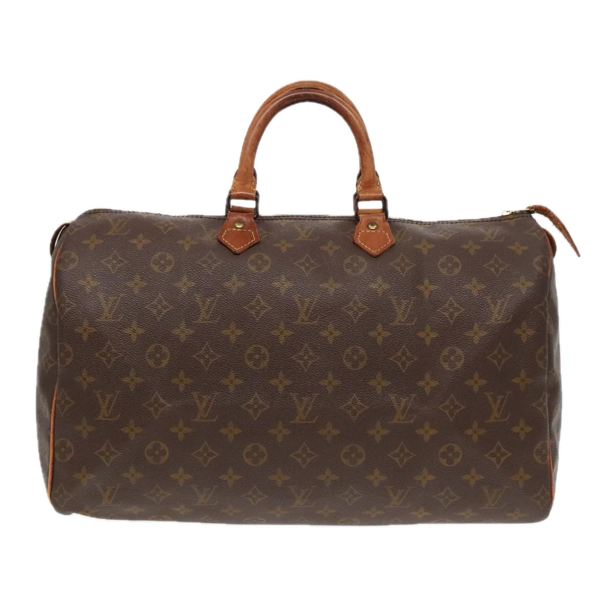 LOUIS VUITTON Monogram Speedy 40 Hand Bag M41522 LV Auth 93970