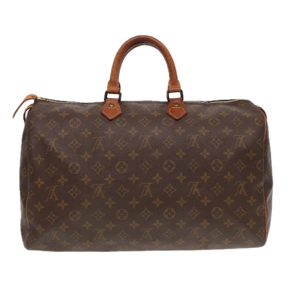 LOUIS VUITTON Monogram Speedy 40 Hand Bag M41522 LV Auth 93970