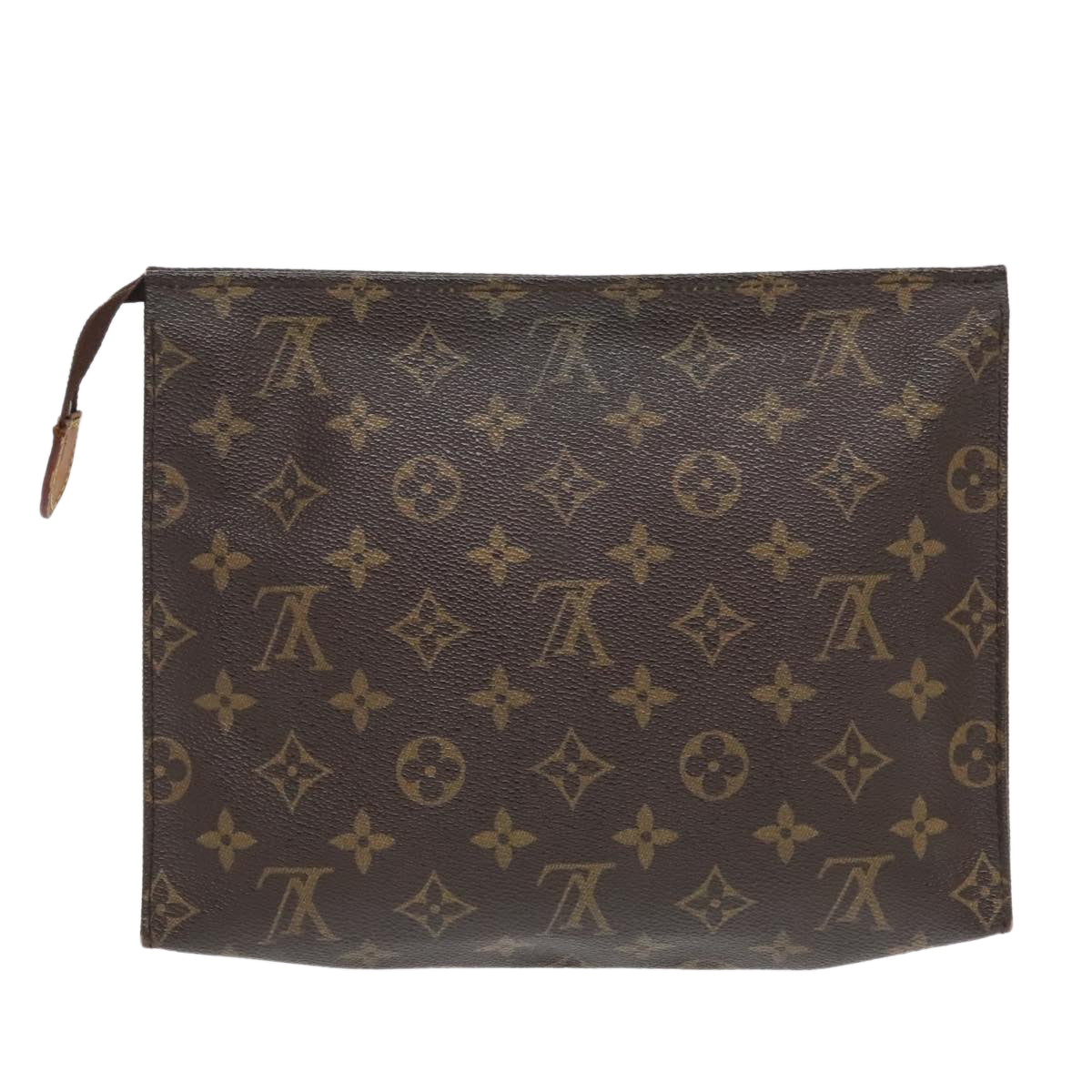 LOUIS VUITTON Monogram Poche Toilette 26 Pouch M47542 LV Auth 94049