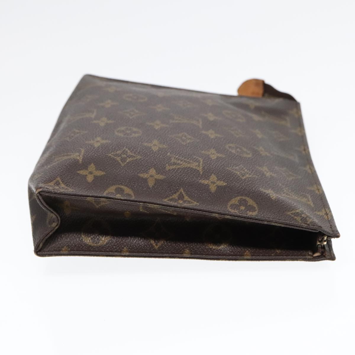 LOUIS VUITTON Monogram Poche Toilette 26 Pouch M47542 LV Auth 94049