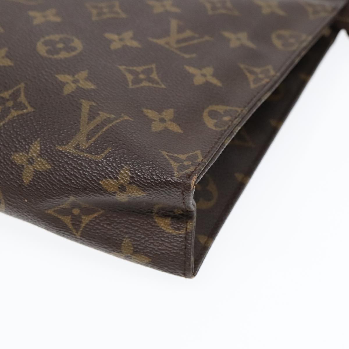 LOUIS VUITTON Monogram Poche Toilette 26 Pouch M47542 LV Auth 94049