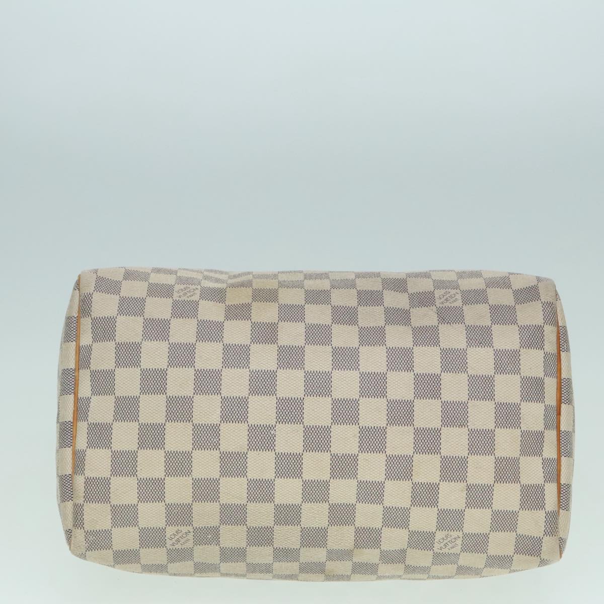 LOUIS VUITTON Damier Azur Speedy 30 Hand Bag N41533 LV Auth 94064