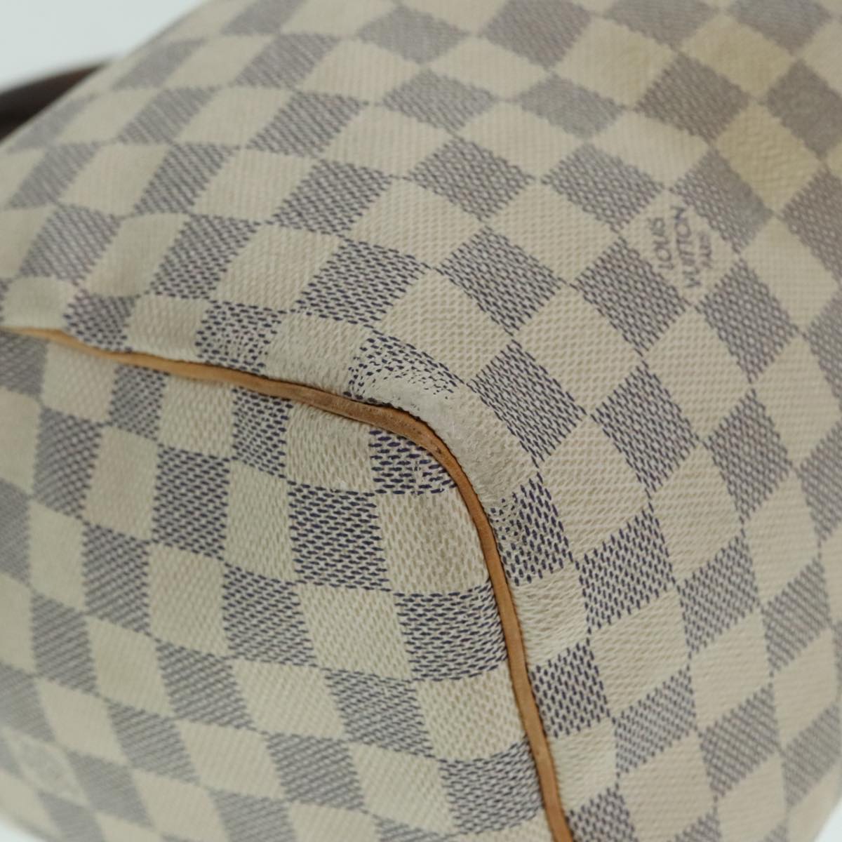 LOUIS VUITTON Damier Azur Speedy 30 Hand Bag N41533 LV Auth 94064