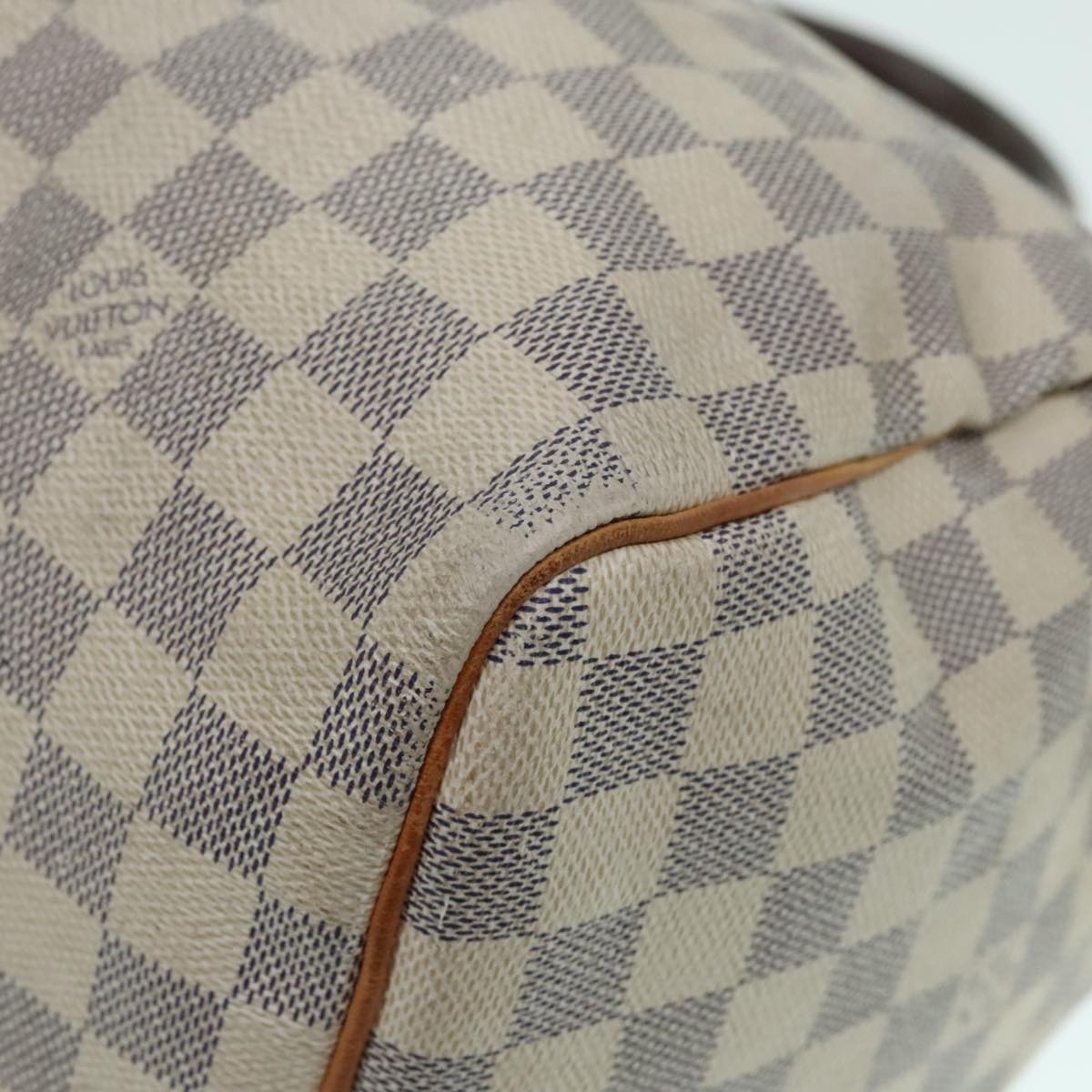 LOUIS VUITTON Damier Azur Speedy 30 Hand Bag N41533 LV Auth 94064