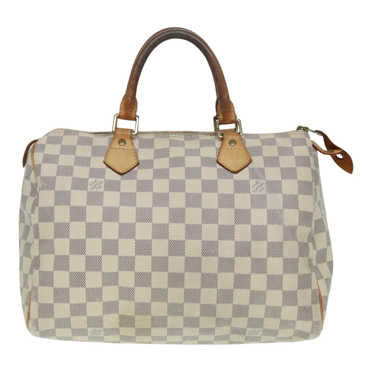 LOUIS VUITTON Damier Azur Speedy 30 Hand Bag N41533 LV Auth 94064