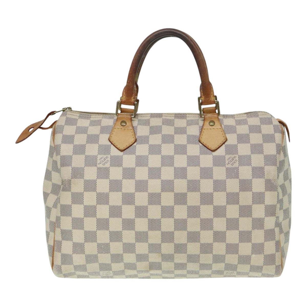 LOUIS VUITTON Damier Azur Speedy 30 Hand Bag N41533 LV Auth 94064