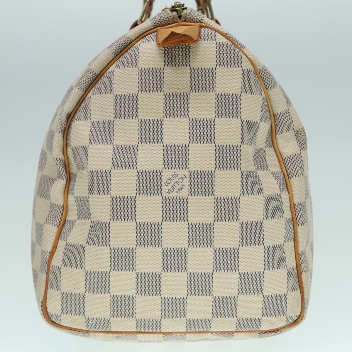 LOUIS VUITTON Damier Azur Speedy 30 Hand Bag N41533 LV Auth 94064