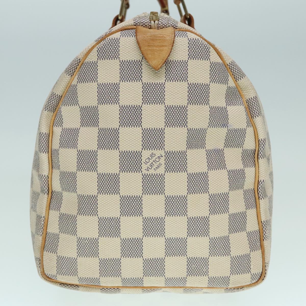 LOUIS VUITTON Damier Azur Speedy 30 Hand Bag N41533 LV Auth 94064