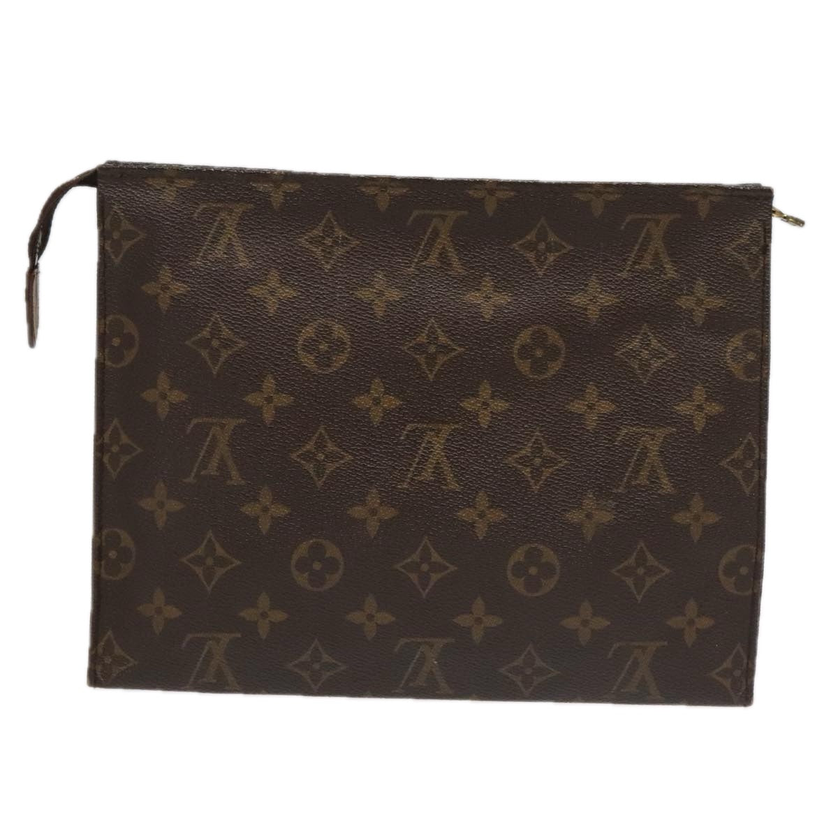 LOUIS VUITTON Monogram Poche Toilette 26 Pouch M47542 LV Auth 94102