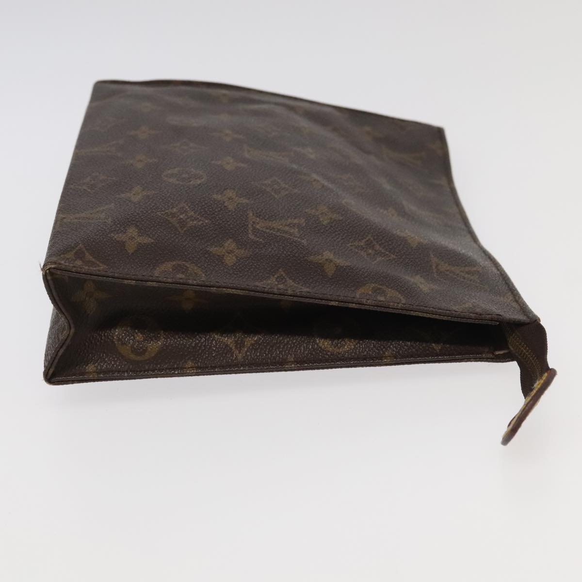 LOUIS VUITTON Monogram Poche Toilette 26 Pouch M47542 LV Auth 94102