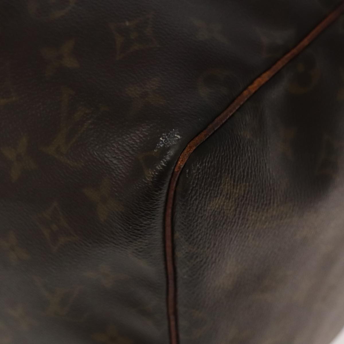 LOUIS VUITTON Monogram Keepall 55 Boston Bag M41424 LV Auth 94115