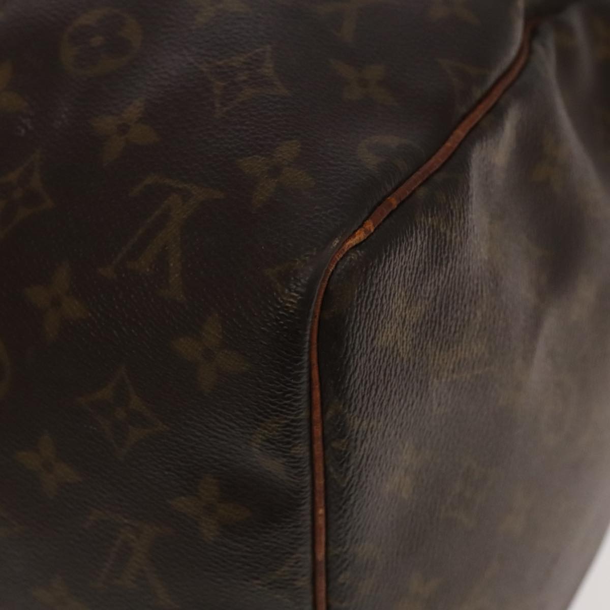 LOUIS VUITTON Monogram Keepall 55 Boston Bag M41424 LV Auth 94115