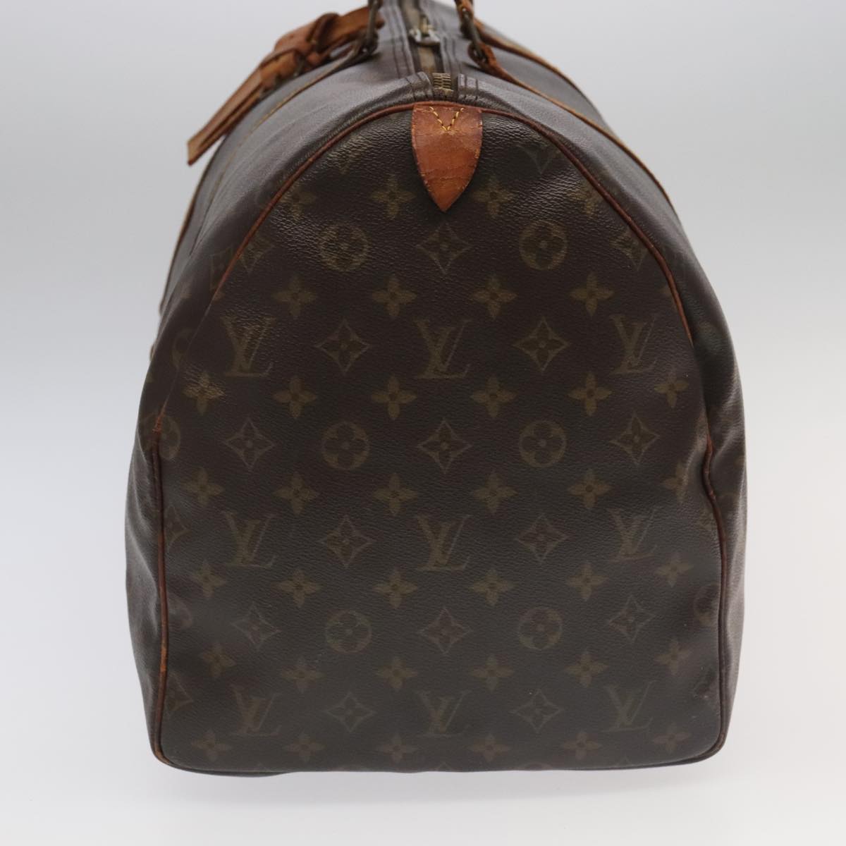 LOUIS VUITTON Monogram Keepall 55 Boston Bag M41424 LV Auth 94115