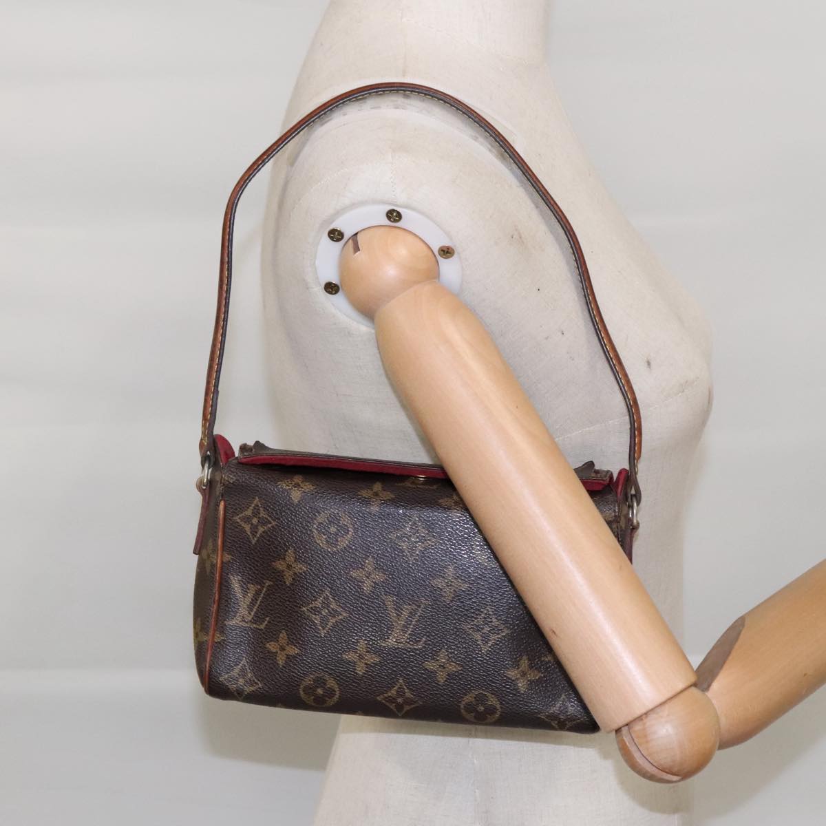 LOUIS VUITTON Monogram Recital Hand Bag M51900 LV Auth 94124