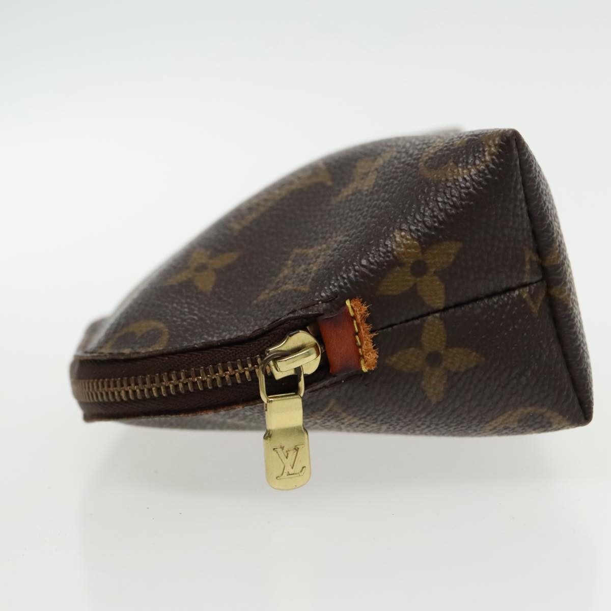 LOUIS VUITTON Monogram Pochette Cosmetic PM Cosmetic Pouch M47515 LV Auth 94125