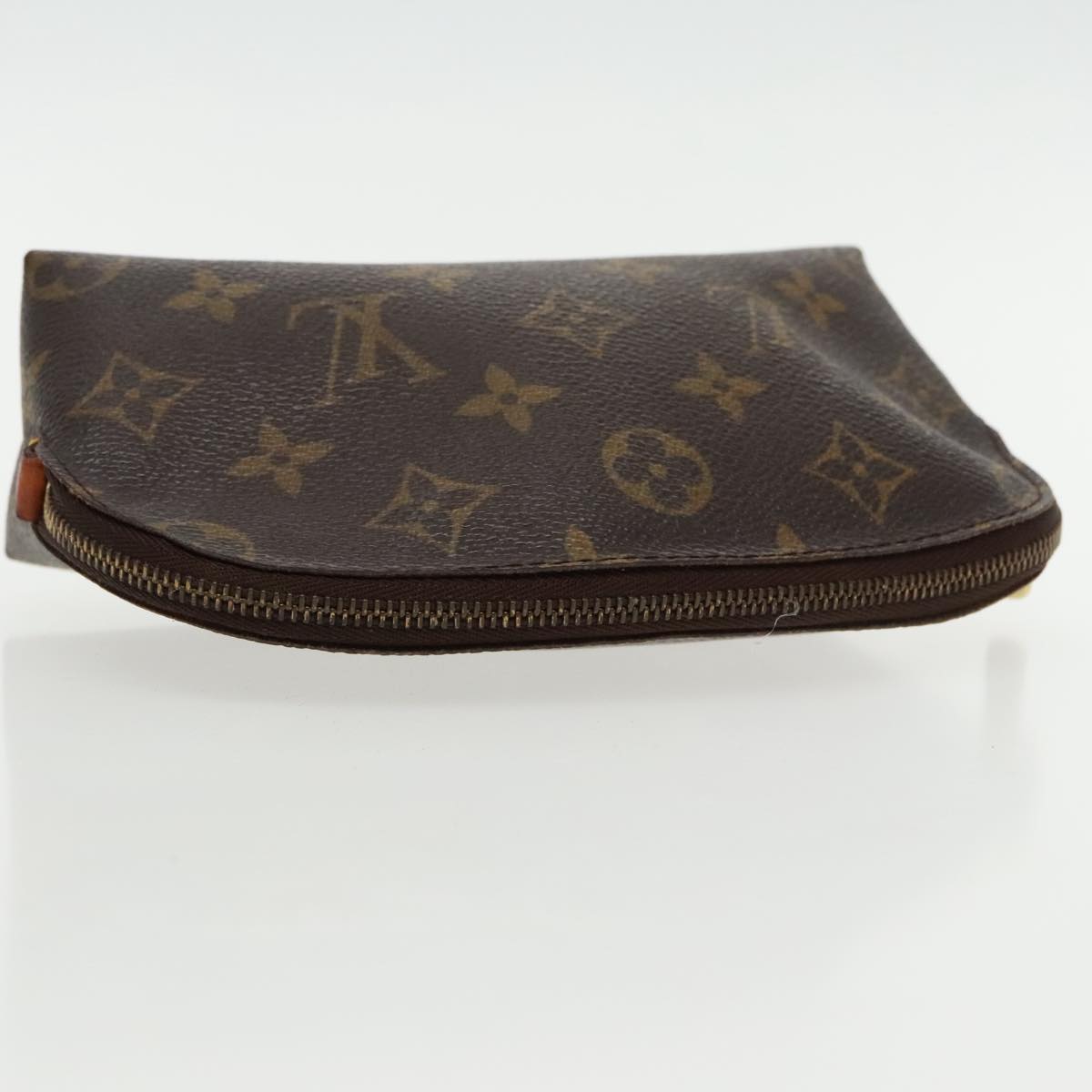 LOUIS VUITTON Monogram Pochette Cosmetic PM Cosmetic Pouch M47515 LV Auth 94125