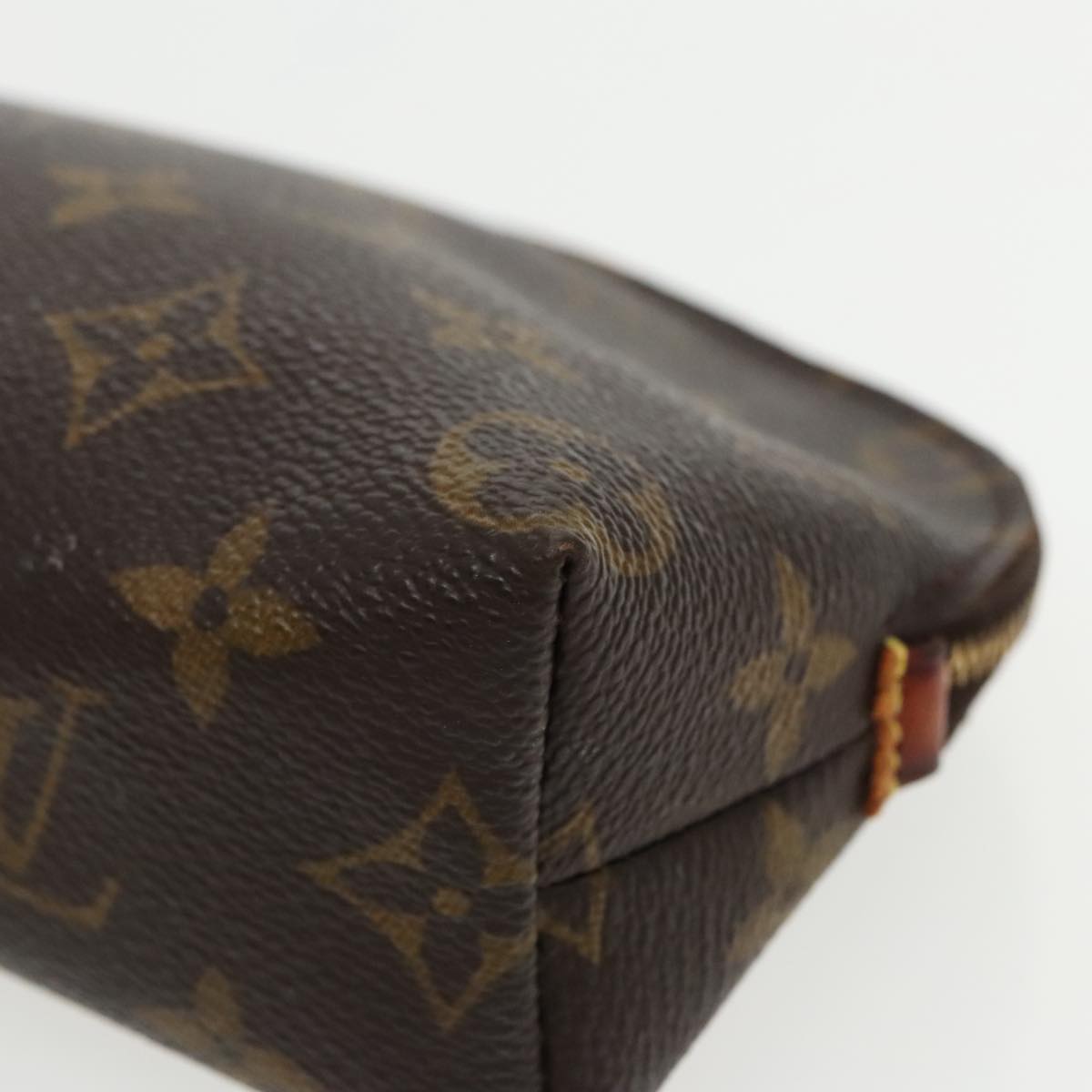 LOUIS VUITTON Monogram Pochette Cosmetic PM Cosmetic Pouch M47515 LV Auth 94125