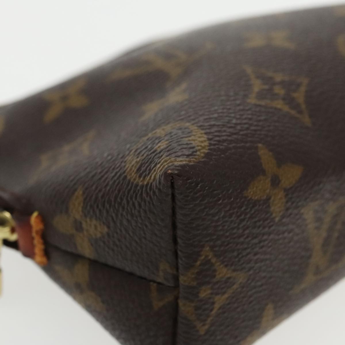 LOUIS VUITTON Monogram Pochette Cosmetic PM Cosmetic Pouch M47515 LV Auth 94125