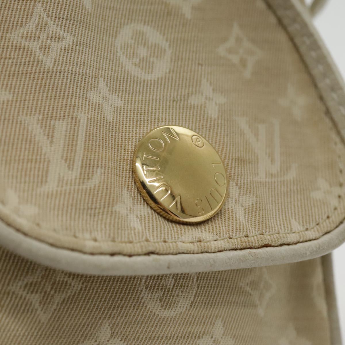 LOUIS VUITTON Monogram Mini Pochette Cancoon Bag Dunne M95312 LV Auth 94163A
