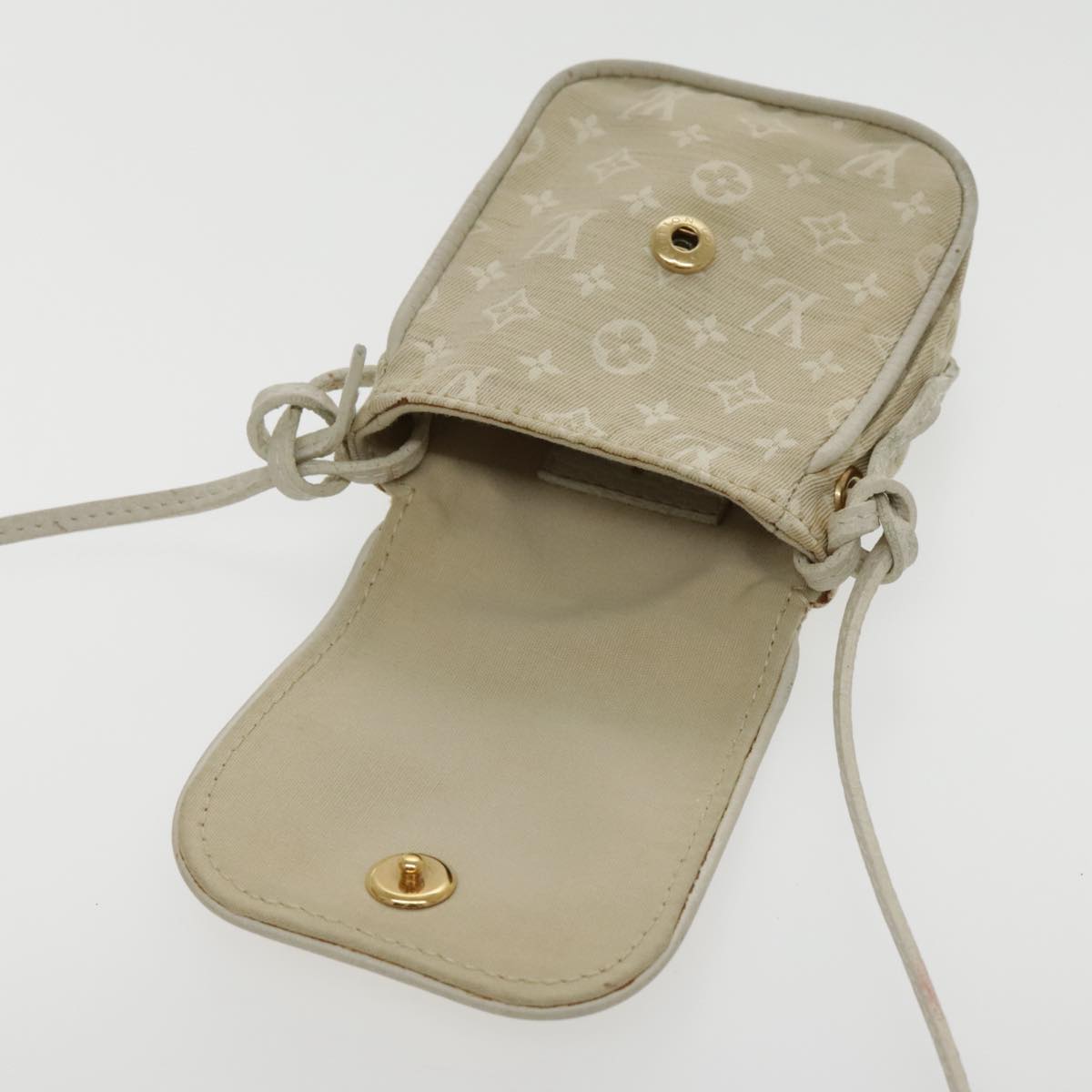 LOUIS VUITTON Monogram Mini Pochette Cancoon Bag Dunne M95312 LV Auth 94163A