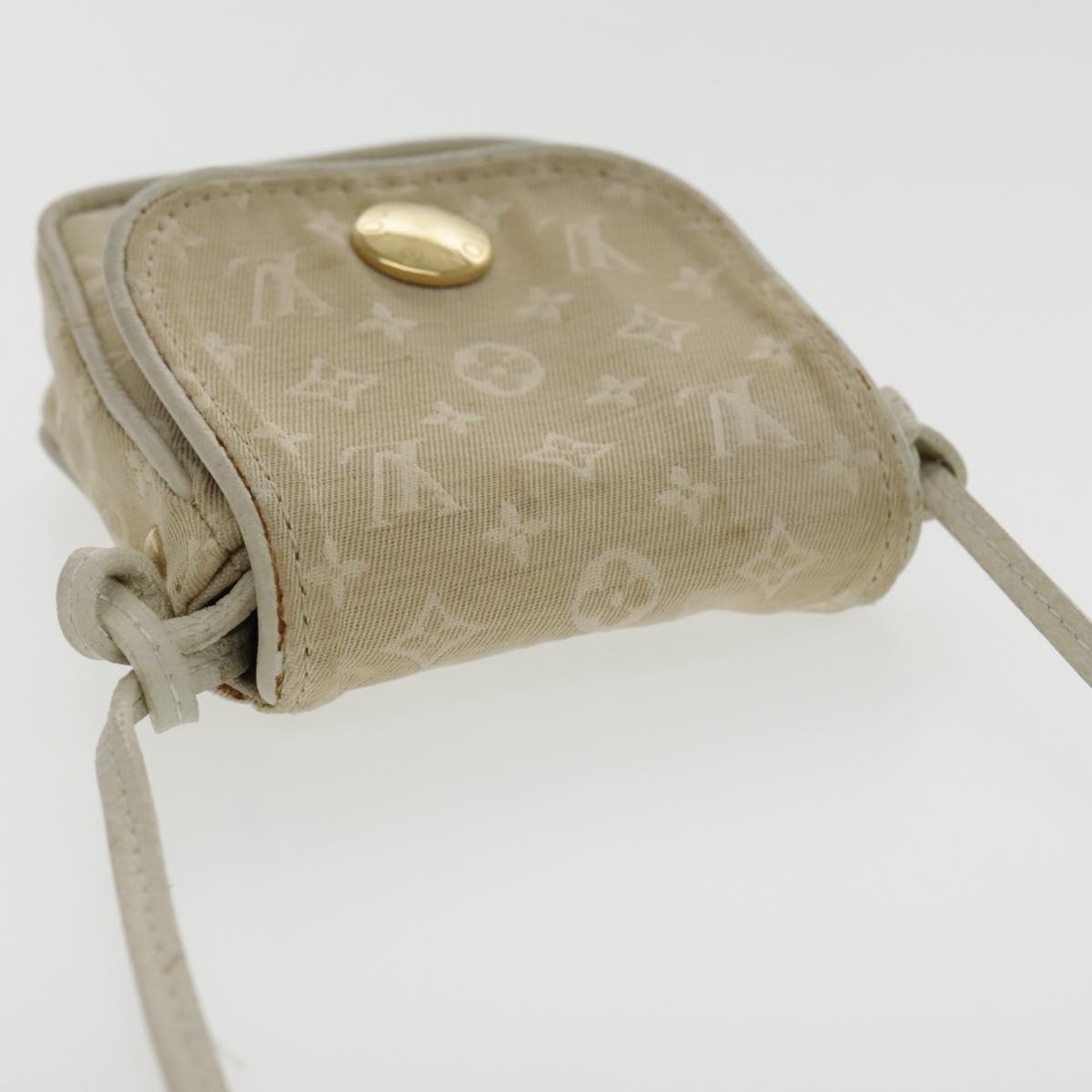 LOUIS VUITTON Monogram Mini Pochette Cancoon Bag Dunne M95312 LV Auth 94163A