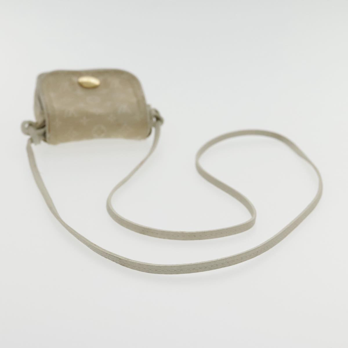 LOUIS VUITTON Monogram Mini Pochette Cancoon Bag Dunne M95312 LV Auth 94163A