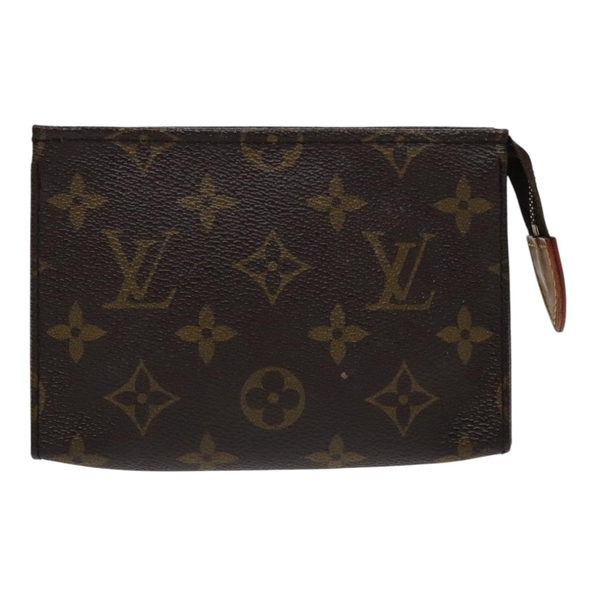 LOUIS VUITTON Monogram Poche Toilette 19 Pouch M47544 LV Auth 94164