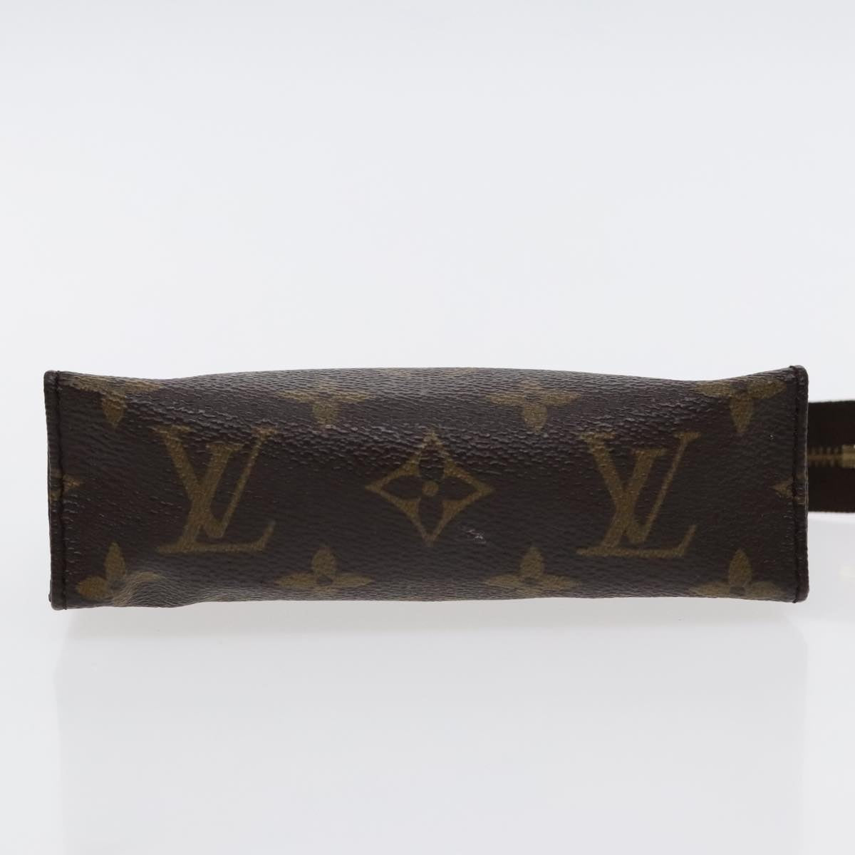 LOUIS VUITTON Monogram Poche Toilette 19 Pouch M47544 LV Auth 94164