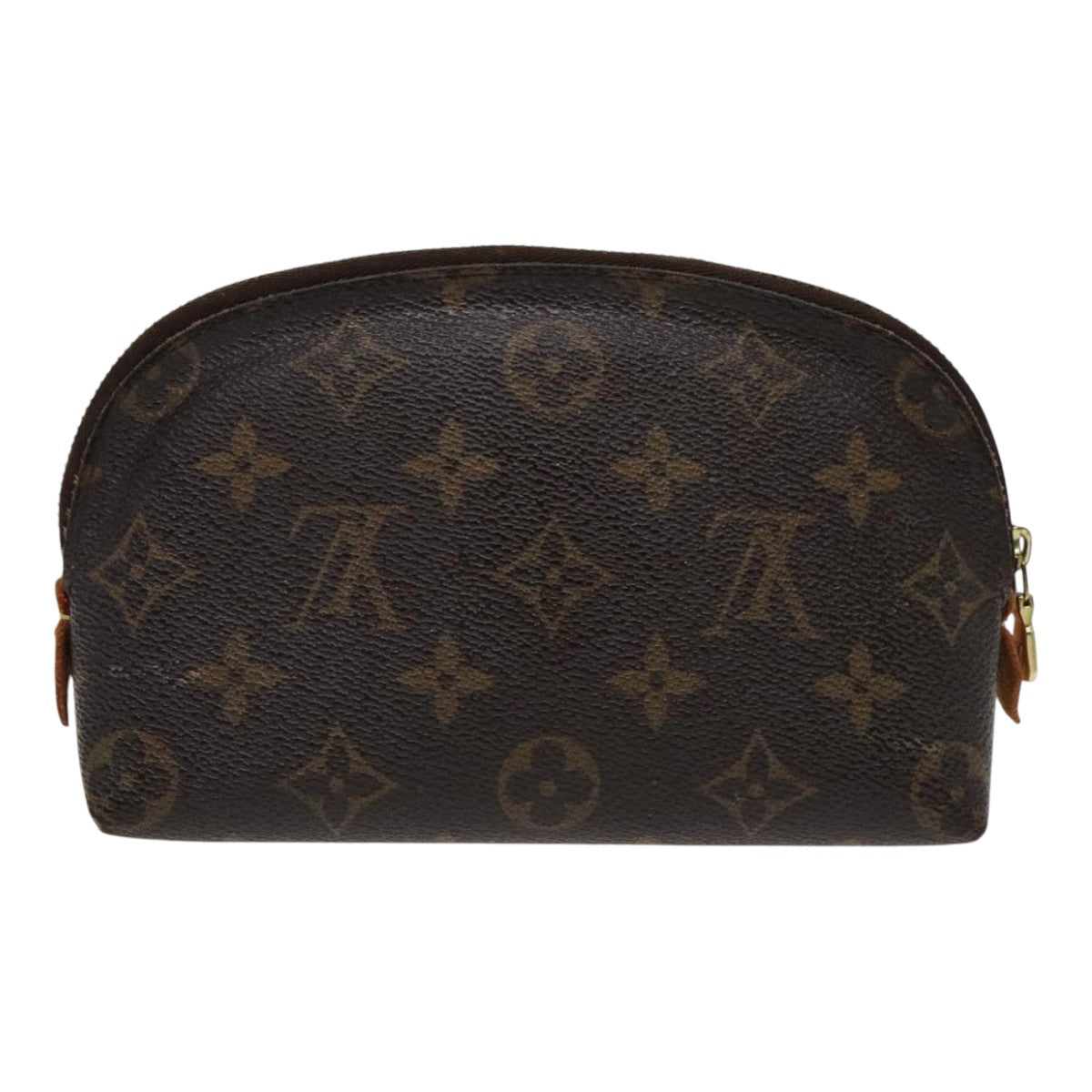 LOUIS VUITTON Monogram Pochette Cosmetic PM Cosmetic Pouch M47515 LV Auth 94167