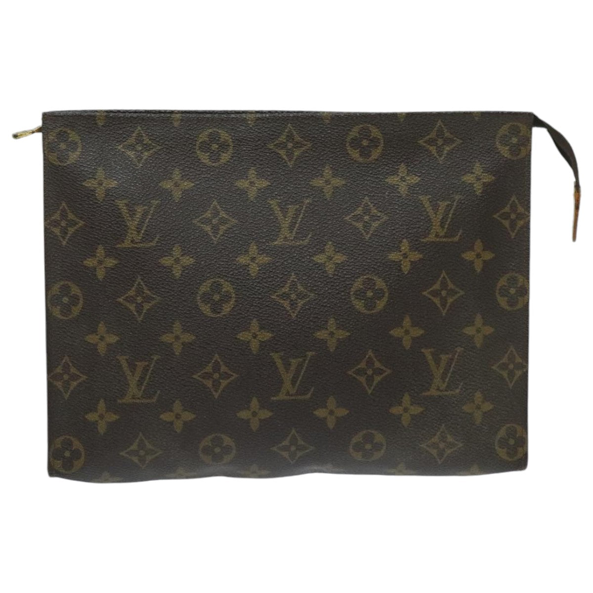 LOUIS VUITTON Monogram Poche Toilette 26 Pouch M47542 LV Auth 94171