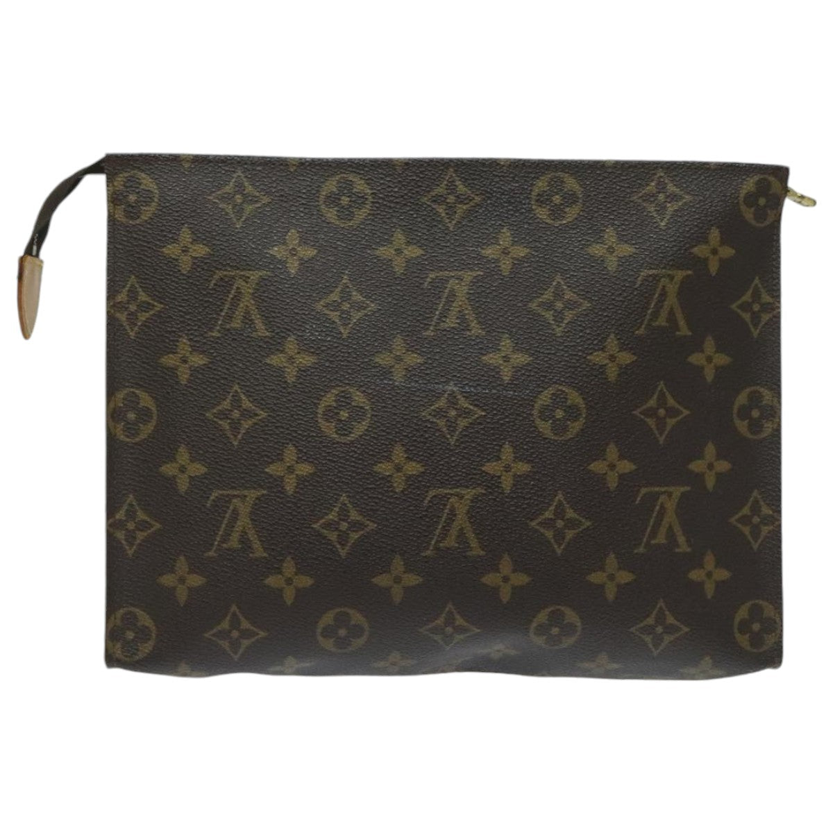 LOUIS VUITTON Monogram Poche Toilette 26 Pouch M47542 LV Auth 94171