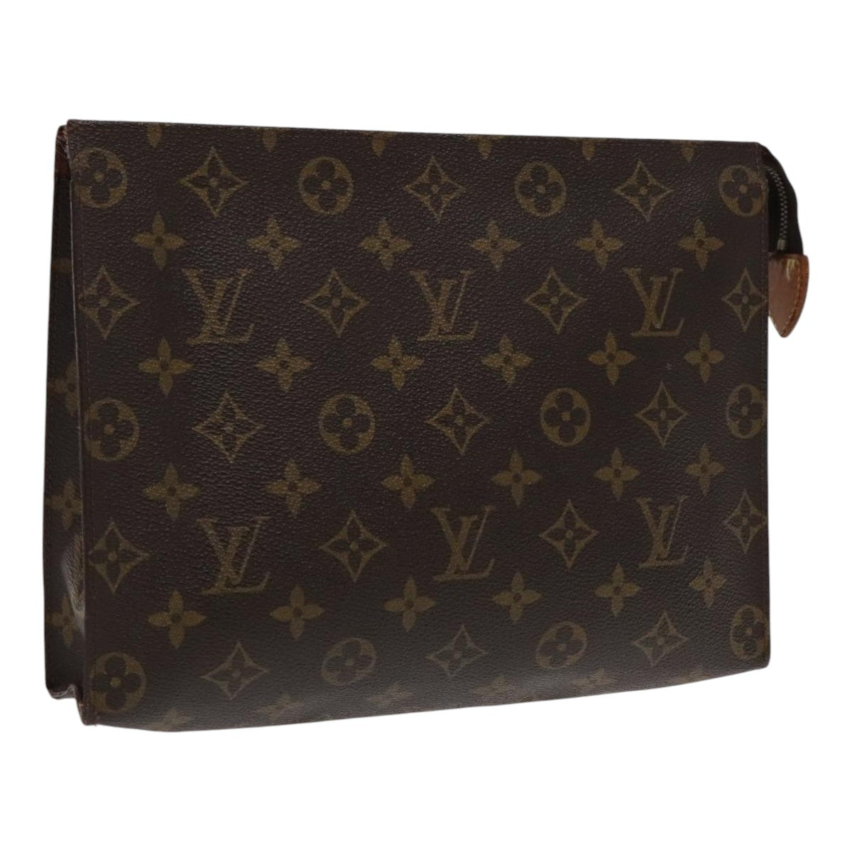 LOUIS VUITTON Monogram Poche Toilette 26 Pouch M47542 LV Auth 94172