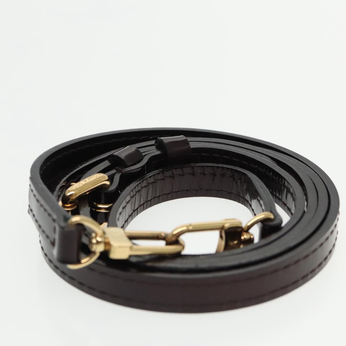 LOUIS VUITTON Monogram Vernis Monceau BB Bag 2way Amarante M91580 LV Auth 94183