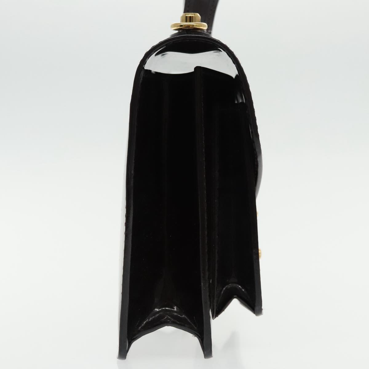 LOUIS VUITTON Monogram Vernis Monceau BB Bag 2way Amarante M91580 LV Auth 94183