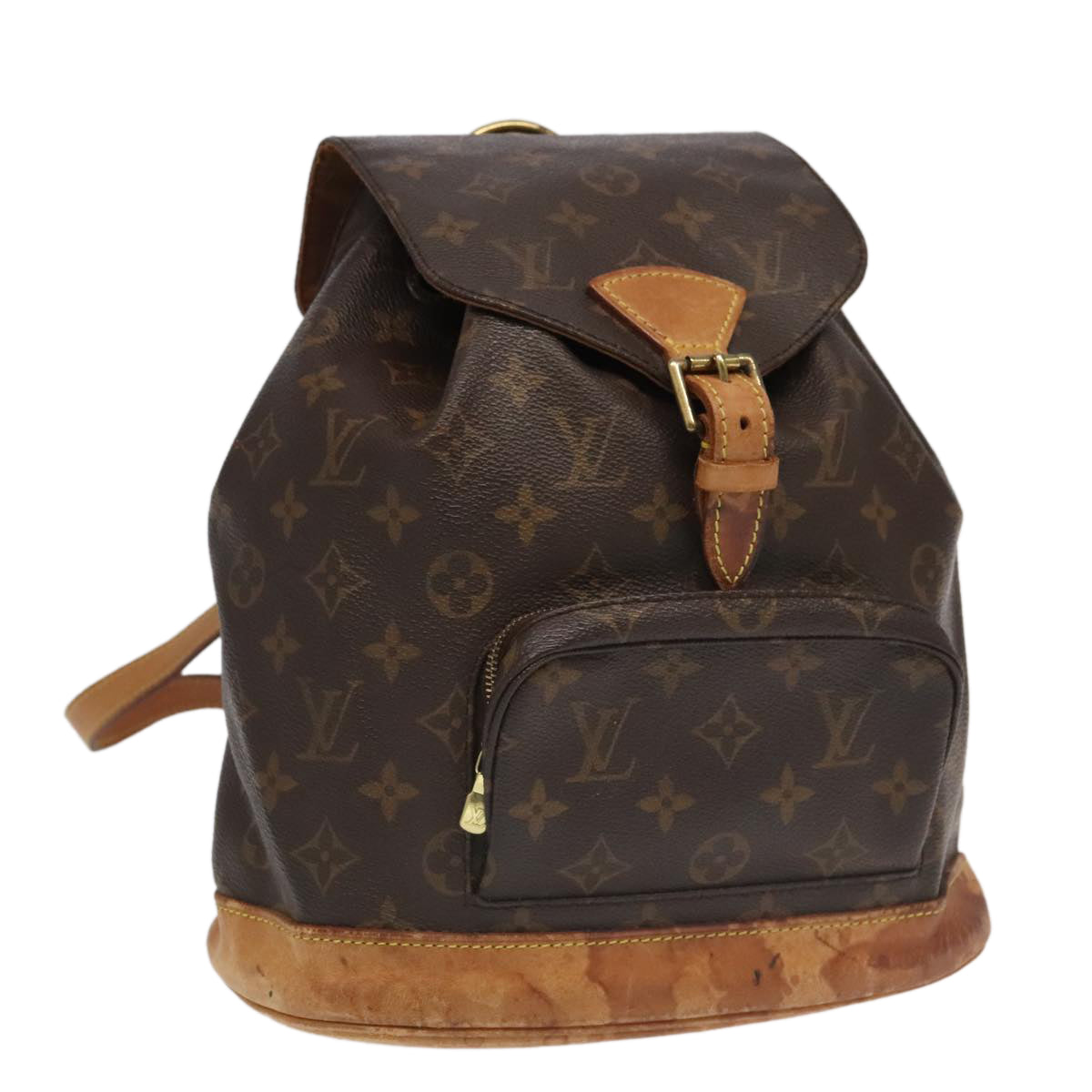 LOUIS VUITTON Monogram Montsouris MM Backpack M51136 LV Auth 94211