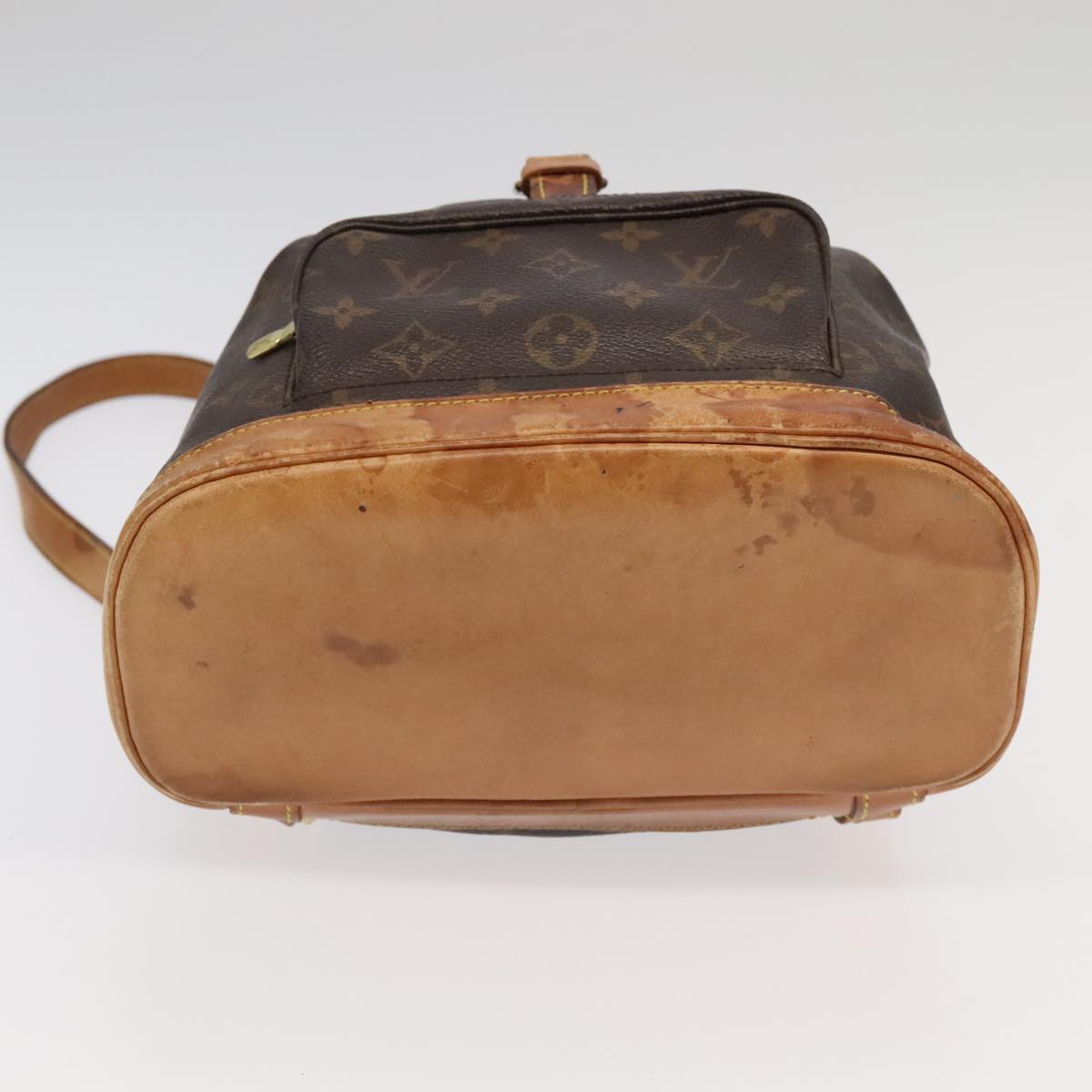 LOUIS VUITTON Monogram Montsouris MM Backpack M51136 LV Auth 94211