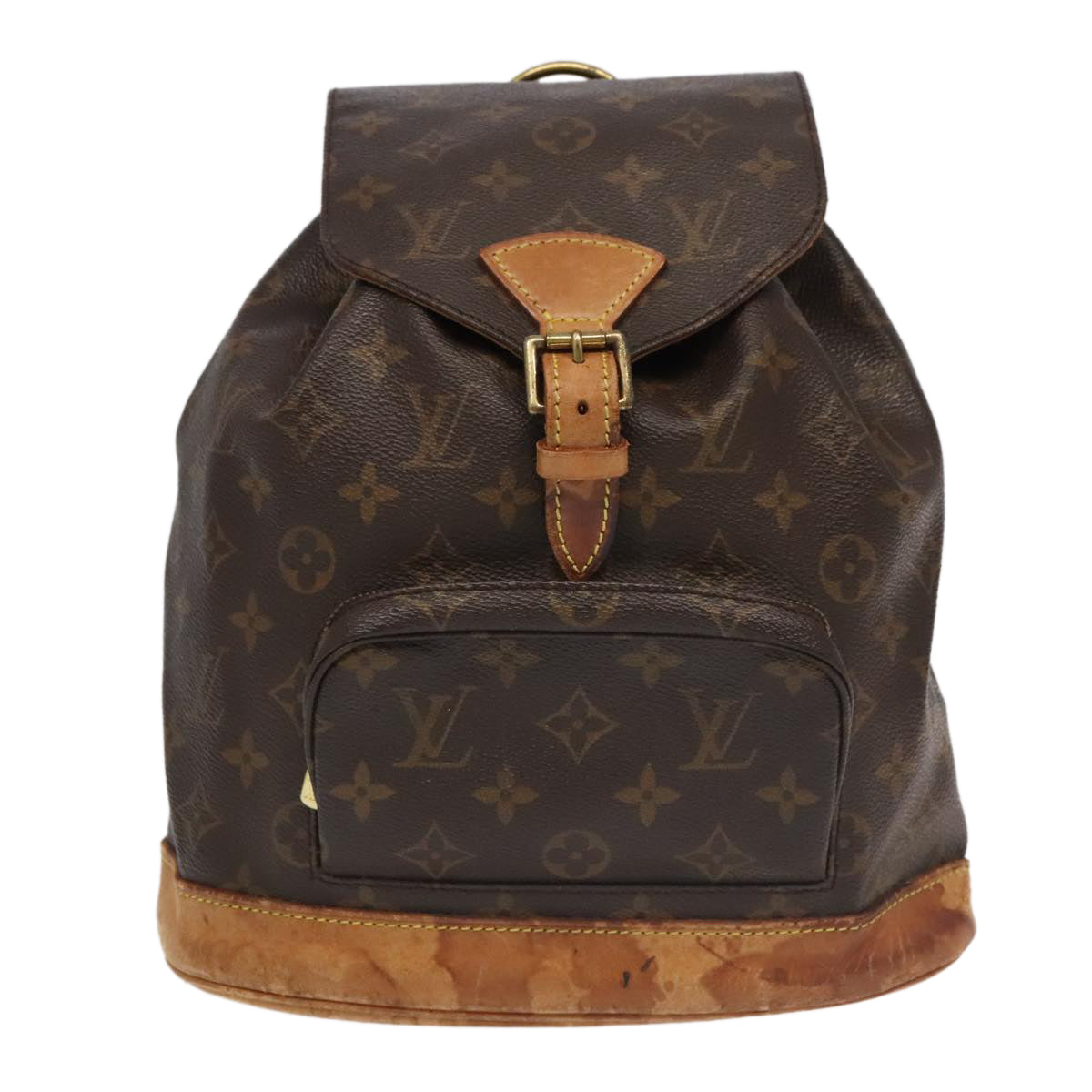 LOUIS VUITTON Monogram Montsouris MM Backpack M51136 LV Auth 94211