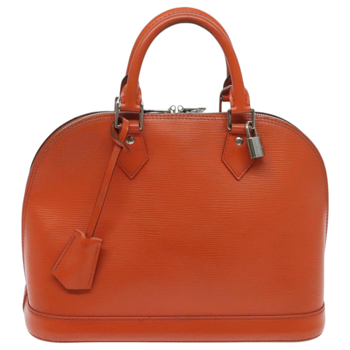 LOUIS VUITTON Epi Alma PM Hand Bag Orange Pimon M40623 LV Auth 94223