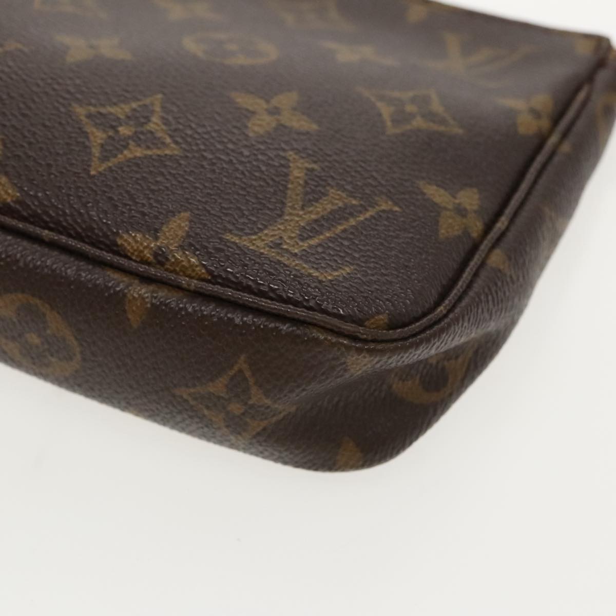 LOUIS VUITTON Monogram Pochette Accessoires Pouch M51980 LV Auth 94277