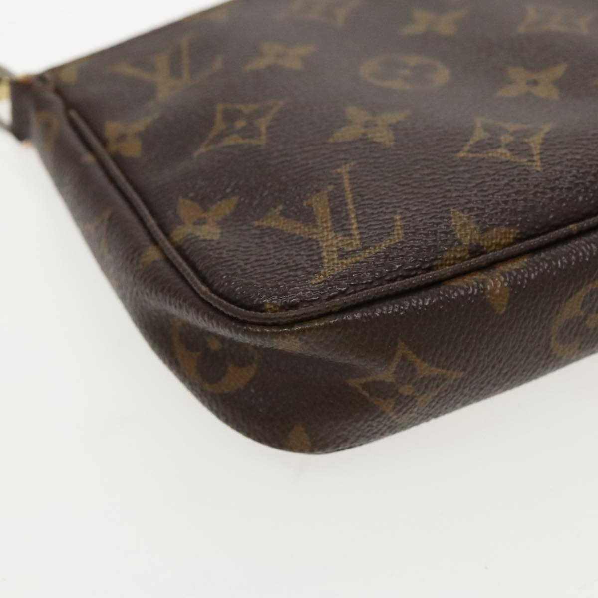 LOUIS VUITTON Monogram Pochette Accessoires Pouch M51980 LV Auth 94277