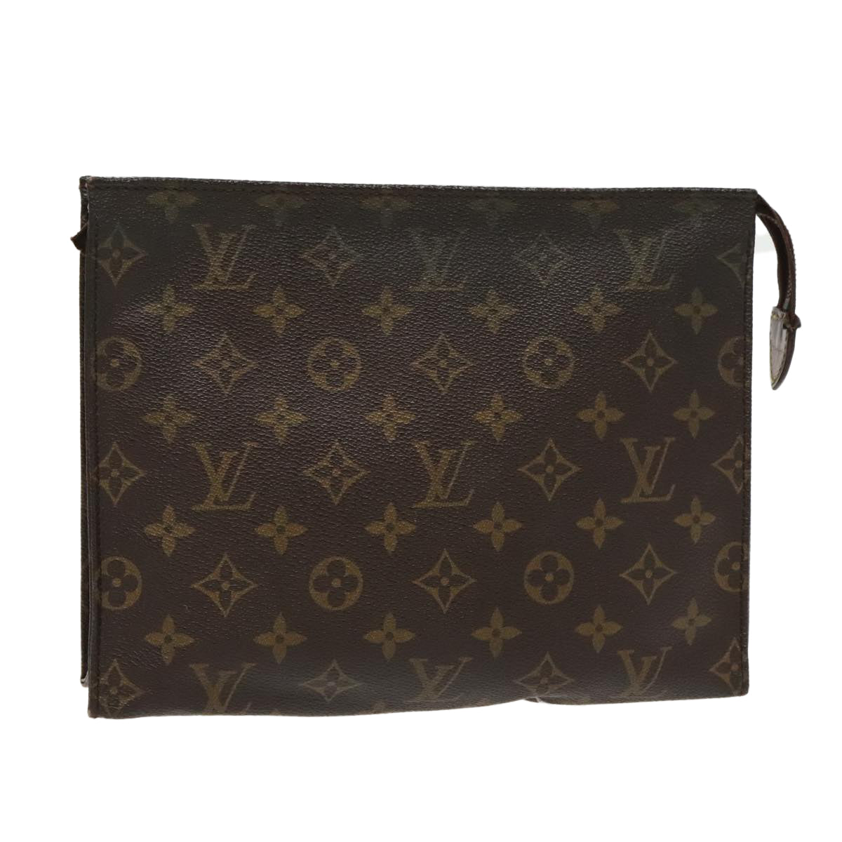 LOUIS VUITTON Monogram Poche Toilette 26 Pouch M47542 LV Auth 94279