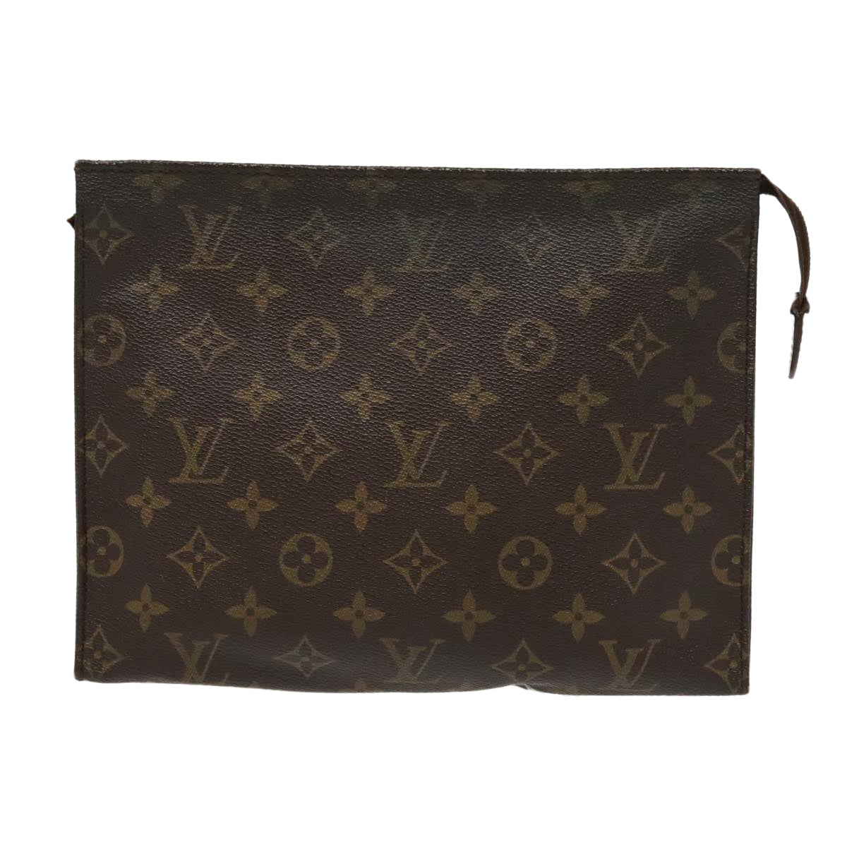 LOUIS VUITTON Monogram Poche Toilette 26 Pouch M47542 LV Auth 94279