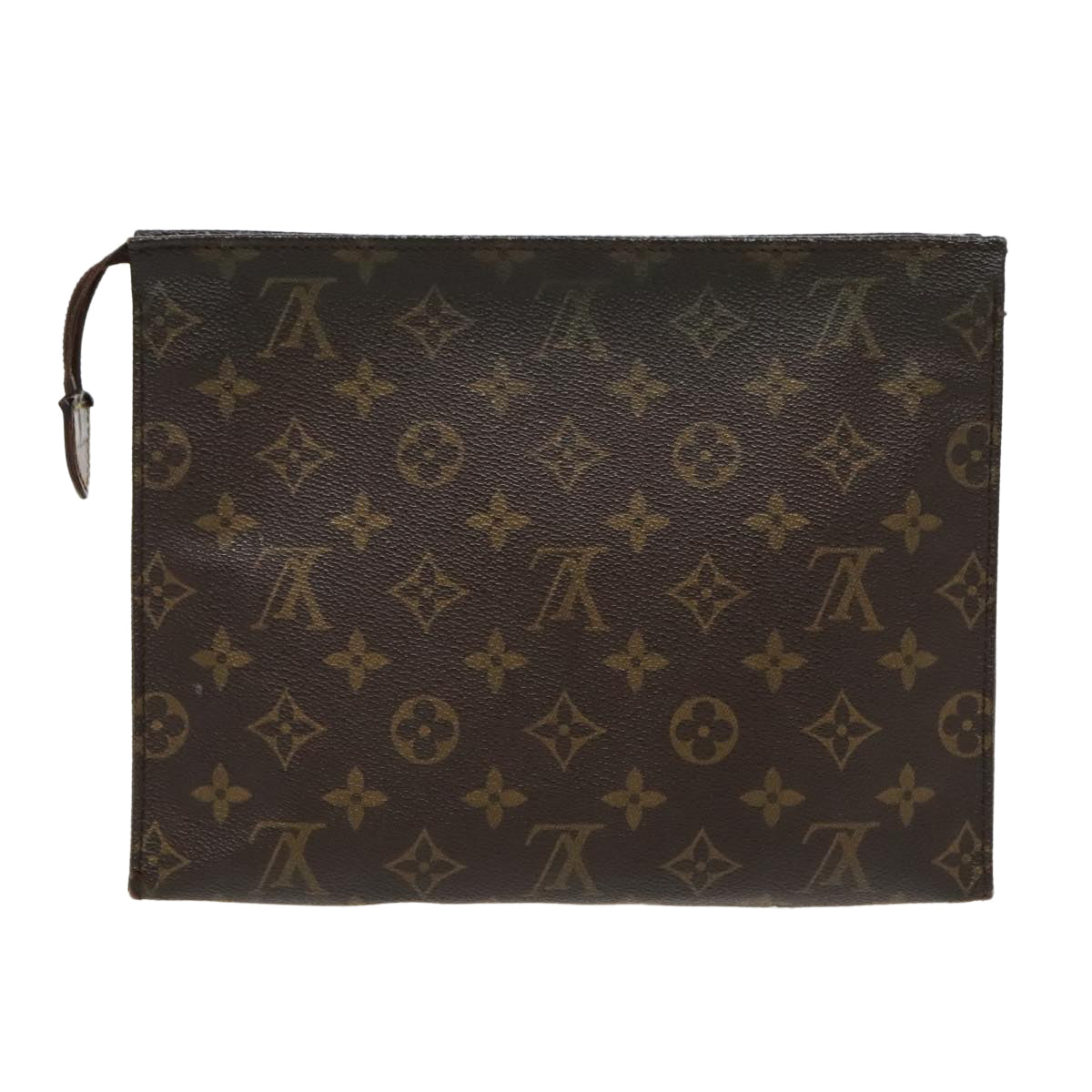 LOUIS VUITTON Monogram Poche Toilette 26 Pouch M47542 LV Auth 94279