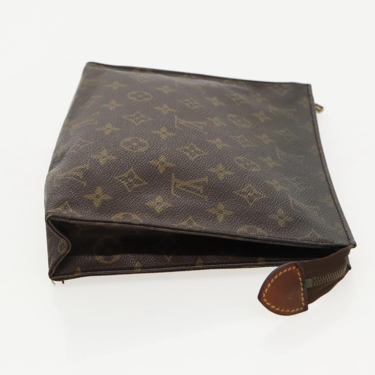 LOUIS VUITTON Monogram Poche Toilette 26 Pouch M47542 LV Auth 94279